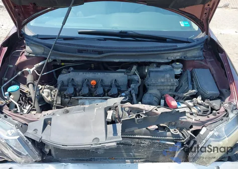 2013 Honda Civic Ex-L из США, поврежденный, VIN 19XFB2F95DE076235